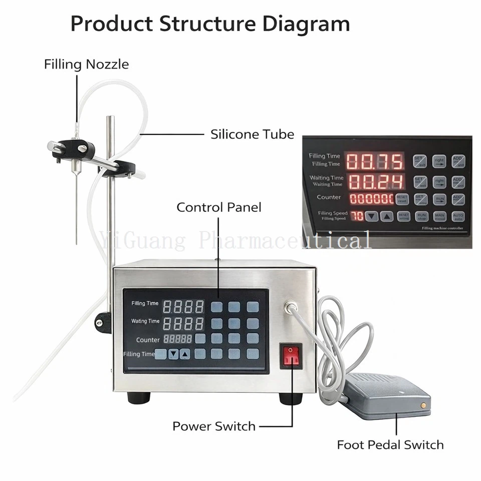 Intelligent Hight Flow Liquid Dispenser Filling Machine factory
